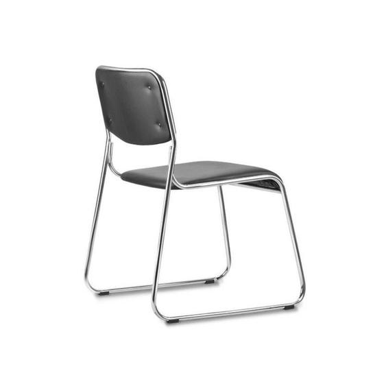 Menor preço em Kit Cadeiras Empilháveis Preto com 5 unidades Pel-1114 - Pelegrin