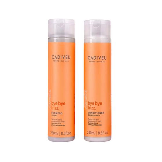 Imagem de Kit Cadiveu Bye Bye Frizz Shampoo 250ml+Condicionador 250ml