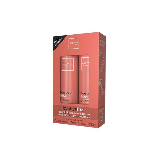 Imagem de Kit Cadiveu Essentials Bye Bye Frizz Sh 250 Ml + Cond 250 Ml