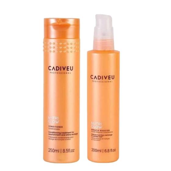 Imagem de Kit Cadiveu Nutri Glow Condicionador 250ml + Booster 200ml