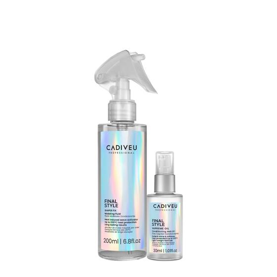 Imagem de Kit Cadiveu Professional Final Style Supreme Óleo e Fluido Modelador (2 produtos)