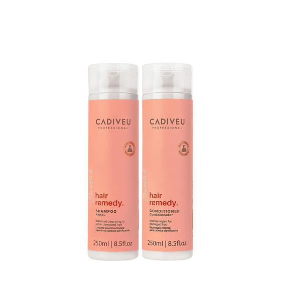 Imagem de Kit Cadiveu Professional Hair Remedy Shampoo Condicionador (2 produtos)