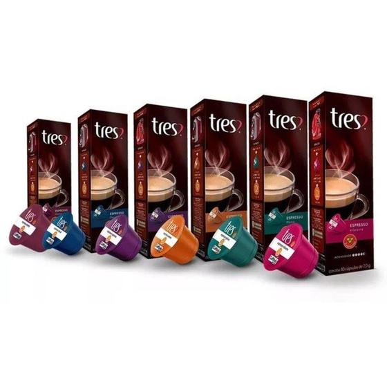 Kit Café 3 Corações 12 Caixas (120 Capsulas) Menor preço em Kit Café 3 Corações 12 Caixas (120 Capsulas)