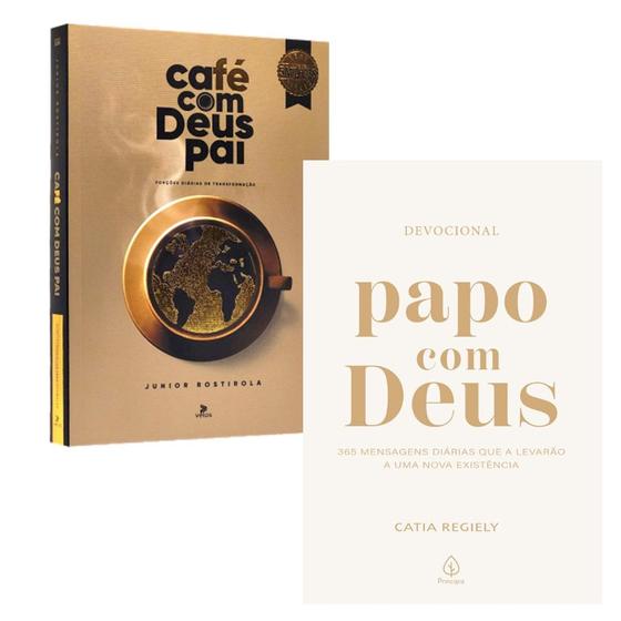 Kit Café Com Deus Pai 2025 Porções Diárias De Transformação + Papo Com
