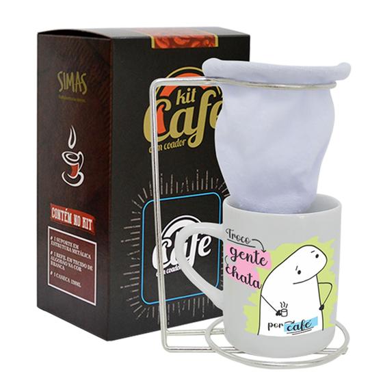 Imagem de Kit café - flork - troco gente chata - simas