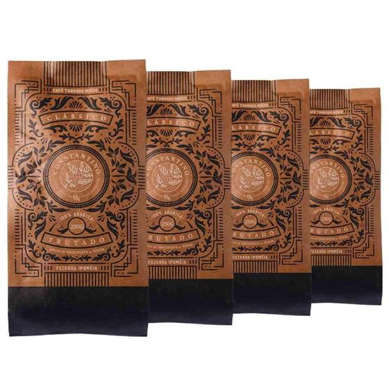 Imagem de Kit Café Moído 250G, Constantino, 4 Pacotes