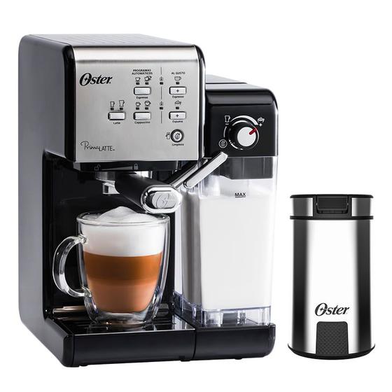 Kit Cafeteira PrimaLatte Black e Moedor de Café Oster é ruim? Kit Cafeteira PrimaLatte Black e Moedor de Café Oster é boa?