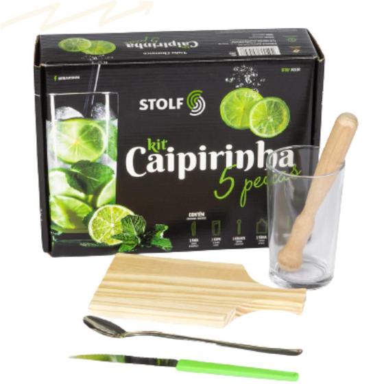 Imagem de Kit Caipirinha churrasco Com 5 Peças - Stolf