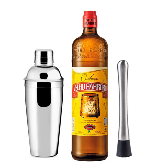 Imagem de Kit Caipirinha Clássica Velho Barreiro