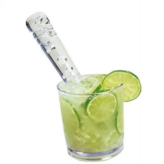 Kit Caipirinha com 2 Pecas Copo 620ml com Amassador Agraplast Menor preço em Kit Caipirinha com 2 Pecas Copo 620ml com Amassador Agraplast