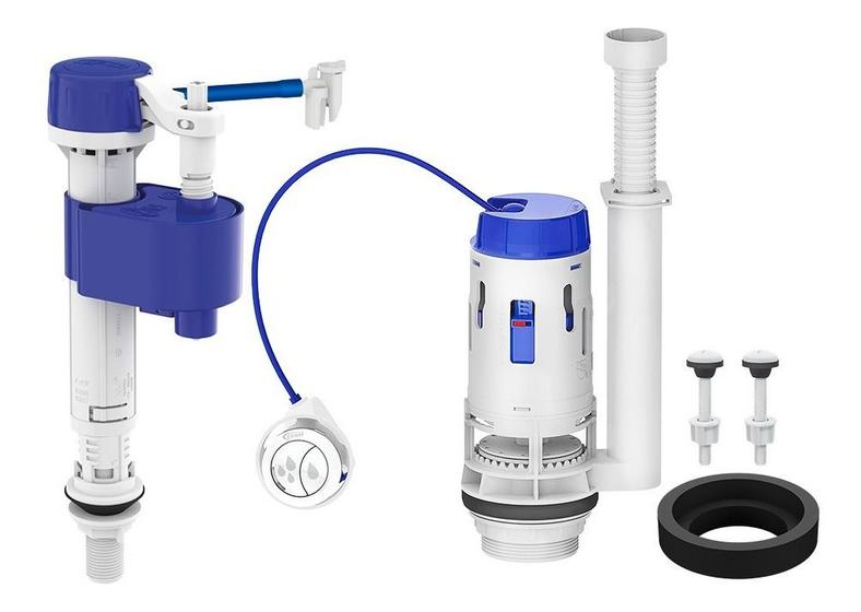 Imagem de Kit Caixa Acoplada Reparo Completo Master Dual Flush Censi