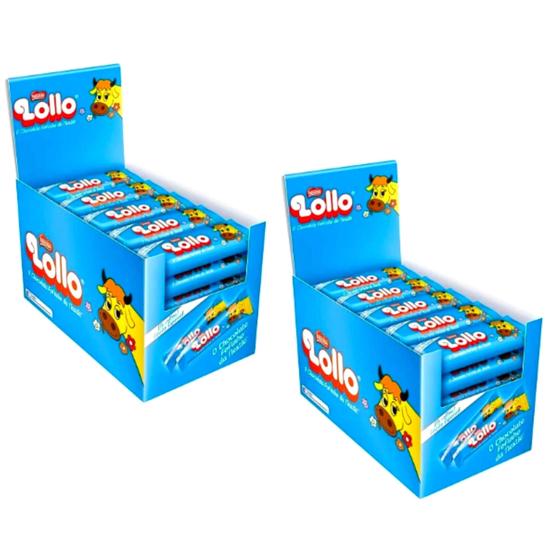 Imagem de Kit Caixa De Chocolate Lollo NESTLÉ 2cx c/ 30un Cada