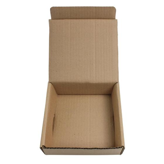 Imagem de Kit Caixa De Papelão 18cm Para E-commerce Embalagem De Produtos - 100 Unidades