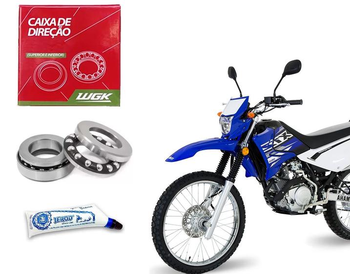 Imagem de Kit Caixa Direção Esferas + Graxa Xtz 125 150 Crosser