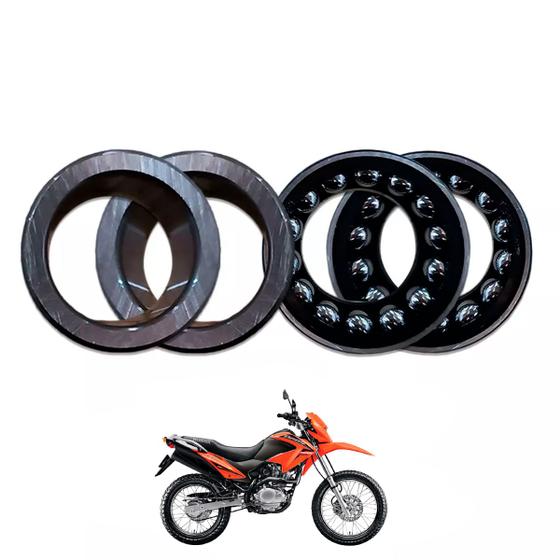 Imagem de Kit Caixa Direção Nxr Bros 150 2004 Á 2015 Original Honda 