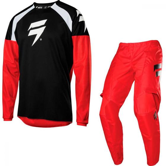 Imagem de Kit Calça + Camisa Shift Whit3 Label Race Vermelho