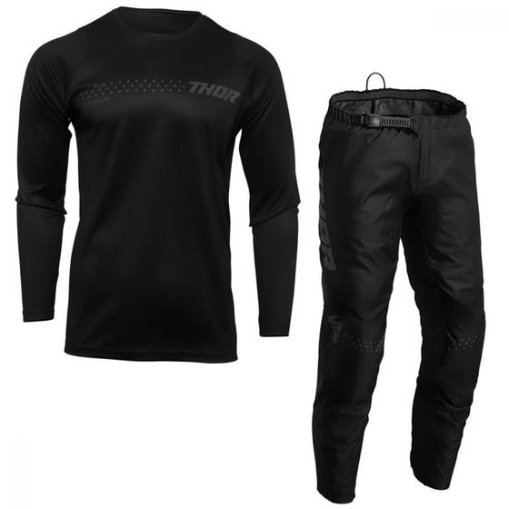 Imagem de Kit Calça + Camisa Thor Sector Minimal 2023 Preto