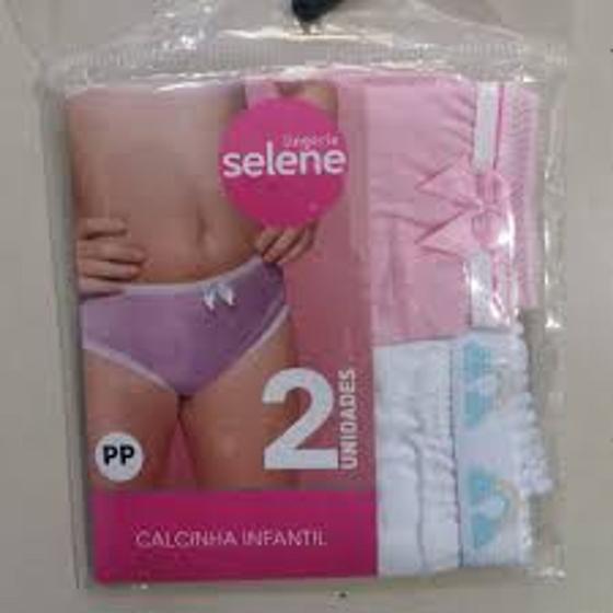 Imagem de kit calcinha infantil 2 un