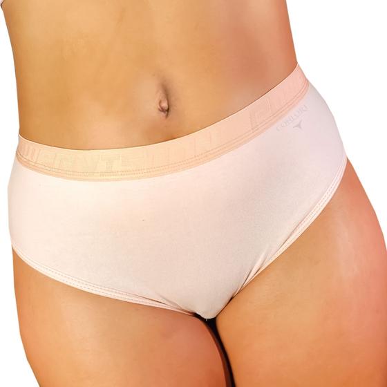 Imagem de Kit Calcinhas de Algodão Plus Size Conforto