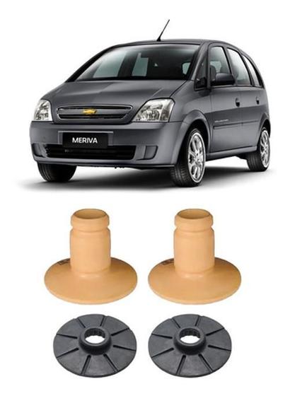 Imagem de Kit Calço + Batente Amortecedor Traseiro Meriva 2003 A 2012