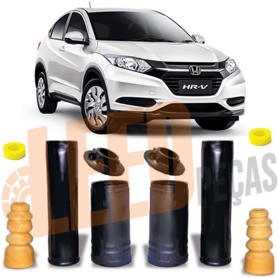 Imagem de Kit Calço Coifa Batente Amortecedor Traseiro Honda HRV 2016 2017 2018