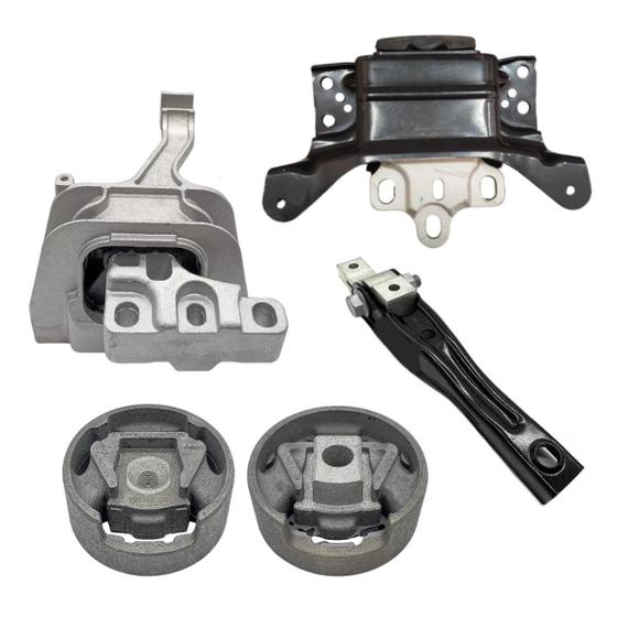 Imagem de Kit Calço Coxim Do Motor E Cambio Volkswagen Golf 2.0 Gti 2014 Á 2017 Audi A3 2.0 2014 Em Diante