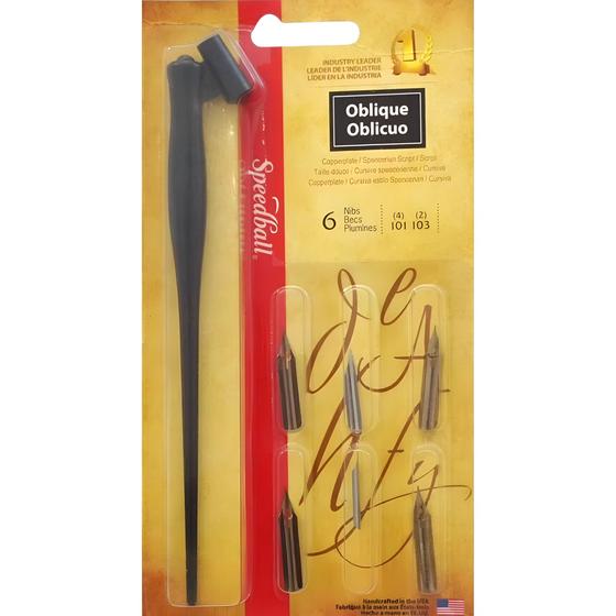 Imagem de Kit Caligráfico Speedball Oblique 2968