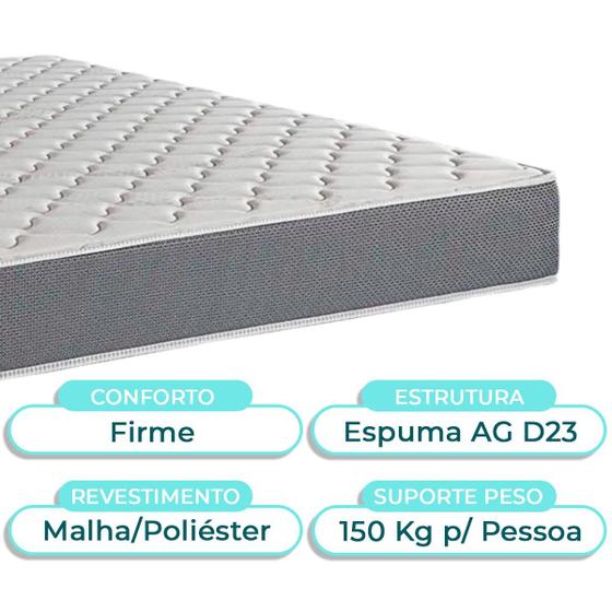 Imagem de Kit Cama Box Bau + Cabeceira + Colchão King D23 - Pro - Inducol