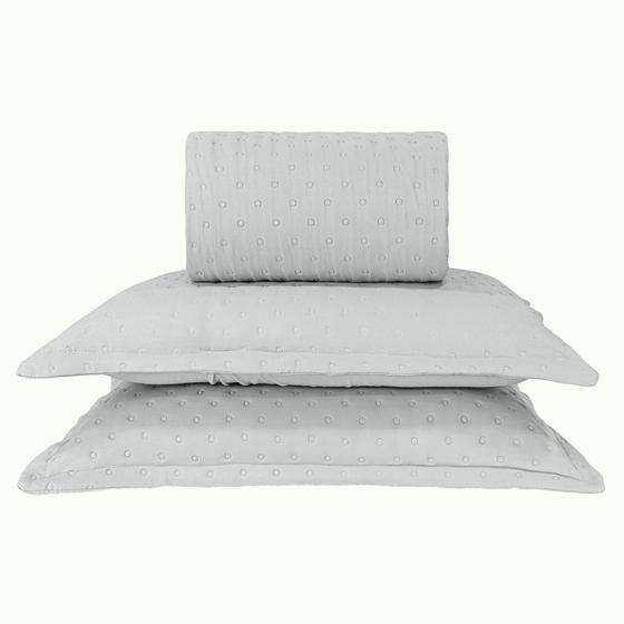 Imagem de Kit cama queen delicato - cinza 134303