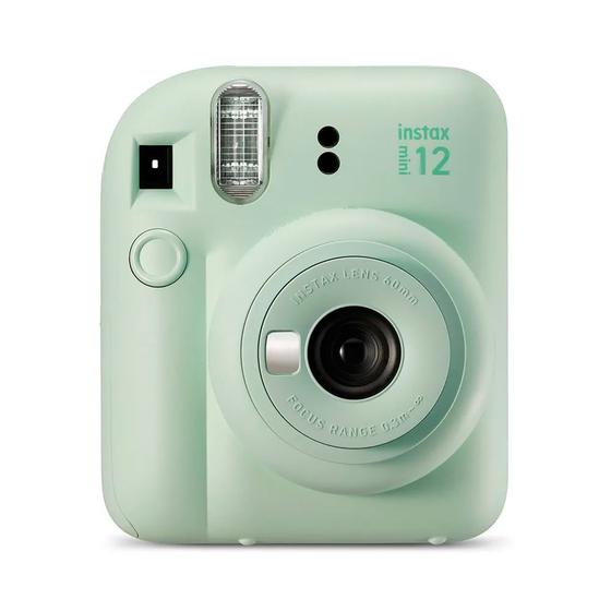 Imagem de Kit Camera Instax Mini 12 Bolsa Verde Art