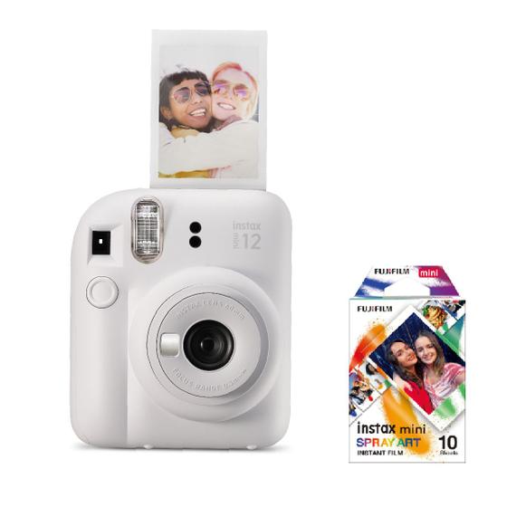 Imagem de KIT Câmera Instax Mini 12 + Filme + Pregador