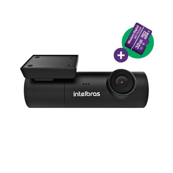 Kit Câmera Veicular Full HD Smart DC3102 c/ Cartão Micro SD 32GB Menor preço em Kit Câmera Veicular Full HD Smart DC3102 c/ Cartão Micro SD 32GB