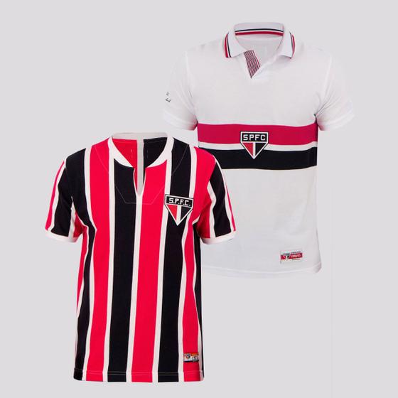 Imagem de Kit Camisa São Paulo Bimundial e 1971 Paulistão