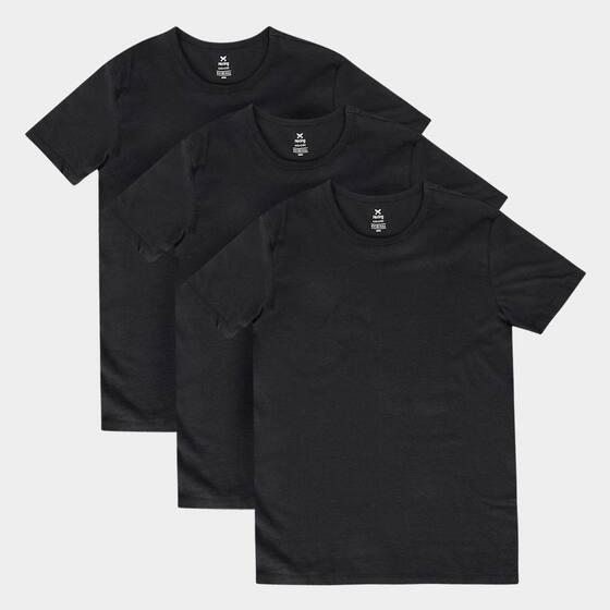 Kit Camisetas Hering Básicas Com 3 Peças Masculinas - Camiseta ...