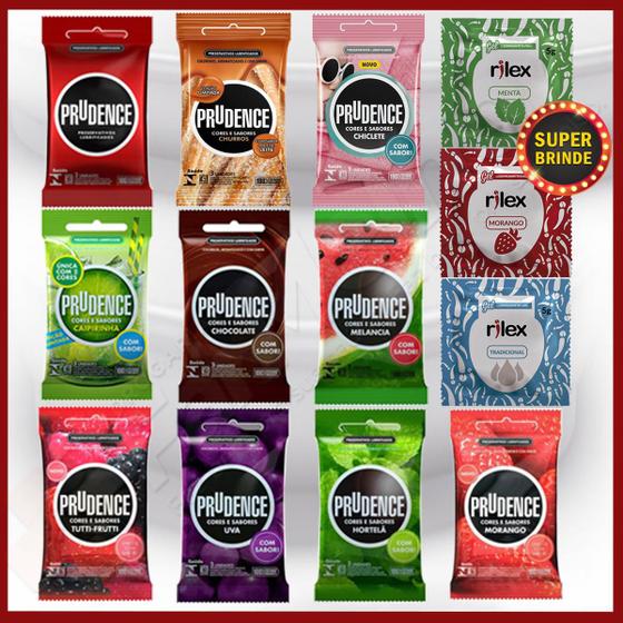 Kit Camisinha + 3 sachês de Lubrificante 5g cada - Preservativo Prudence 10 Pacotes Menor preço em Kit Camisinha + 3 sachês de Lubrificante 5g cada - Preservativo Prudence 10 Pacotes