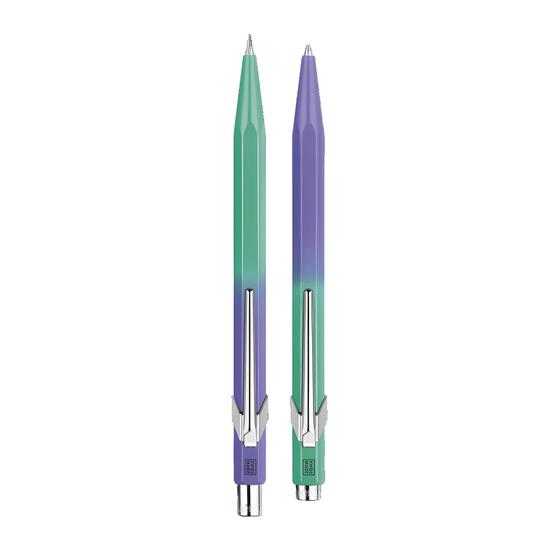 Imagem de Kit Caneta e Lapiseira Caran D'ache Borealis 849 Set Ballpoint Pen + Mechanical Pencil
