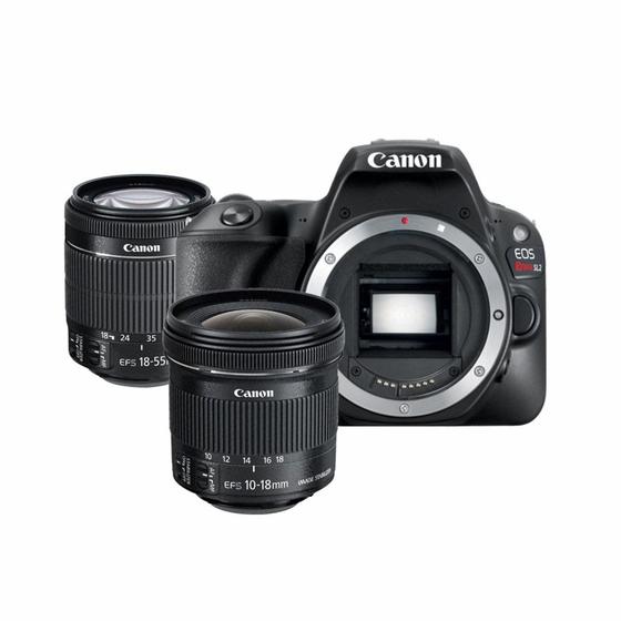 Imagem de Kit Canon Sl2 18-55mm Is Stm + 10-18mm Is Stm