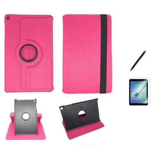 Imagem de Kit Capa 360 Novo Galaxy Tab S6 Lite P615 / Caneta + Pel Vidro (Rosa)