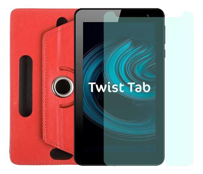 Imagem de Kit Capa 360º + Película Compatível Com Positivo Twist Tab Plus T780