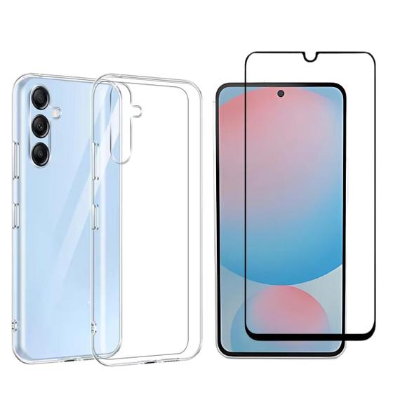 Imagem de Kit Capa Anti-Shock + Película 3D Premium Para Galaxy A56 5G