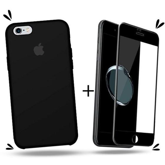 Imagem de Kit Capa Capinha Case + Película 3d Compatível Com iPhone 6 / 6s