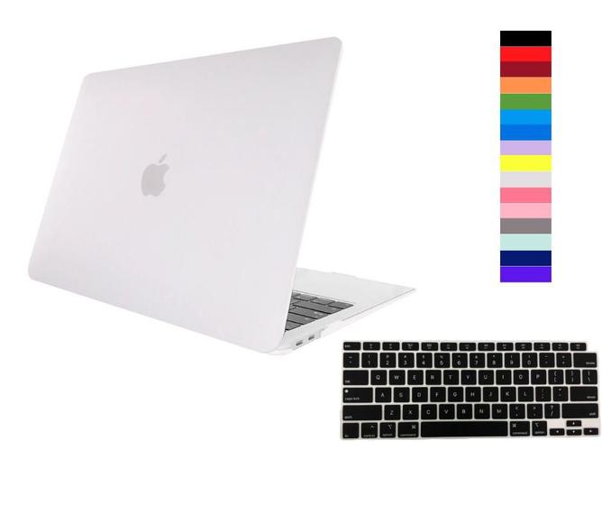 Imagem de Kit Capa Case Compatível Com Macbook New AIR 13.6" A2681 A3113 Chip M2 M3 Touch ID + Película de Teclado