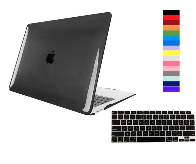 Imagem de Kit Capa Case Compatível Com Macbook New AIR 13.6" A2681 a3113 Chip M2 M3 Touch ID + Película de Teclado