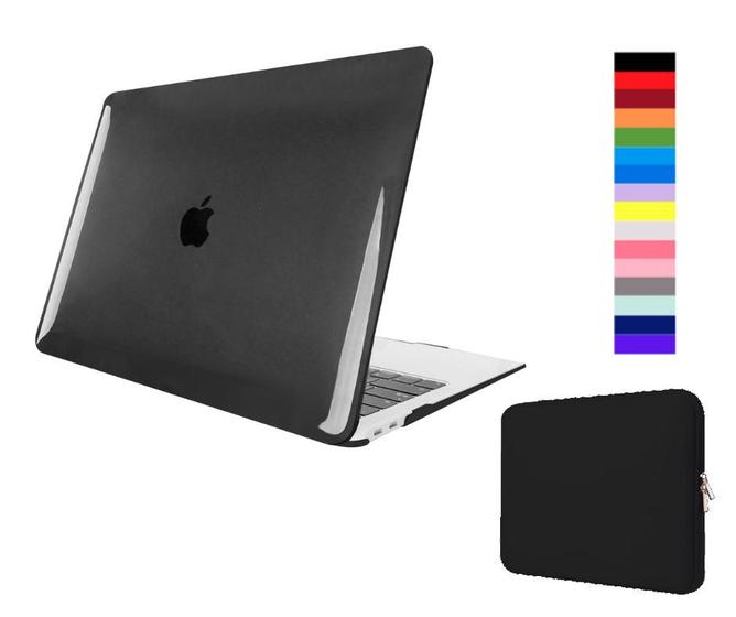 Imagem de Kit Capa Case Compatível Com Macbook New AIR 13.6" Modelo A2681 A3113 com Chip M2  M3 Touch ID + Neoprene