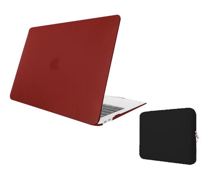 Imagem de Kit Capa Case Compatível Com Macbook New AIR 13.6" Modelo A2681 A3113 com Chip M2 M3 Touch ID + Neoprene