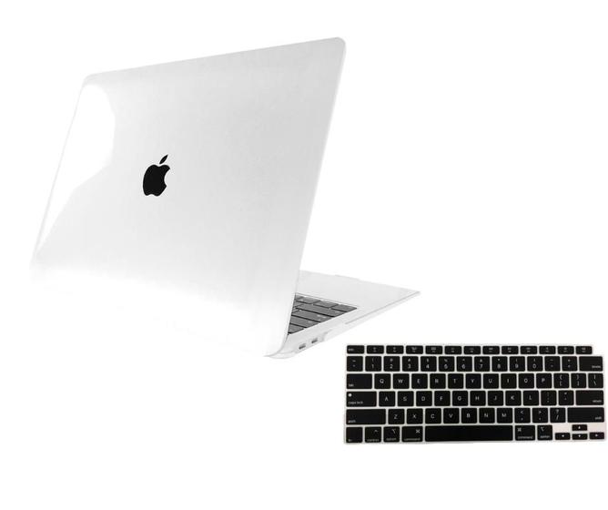 Imagem de Kit Capa Case Compativel Macbook AIR 13" A1466 / A1369 cor TC + Pelicula de Teclado