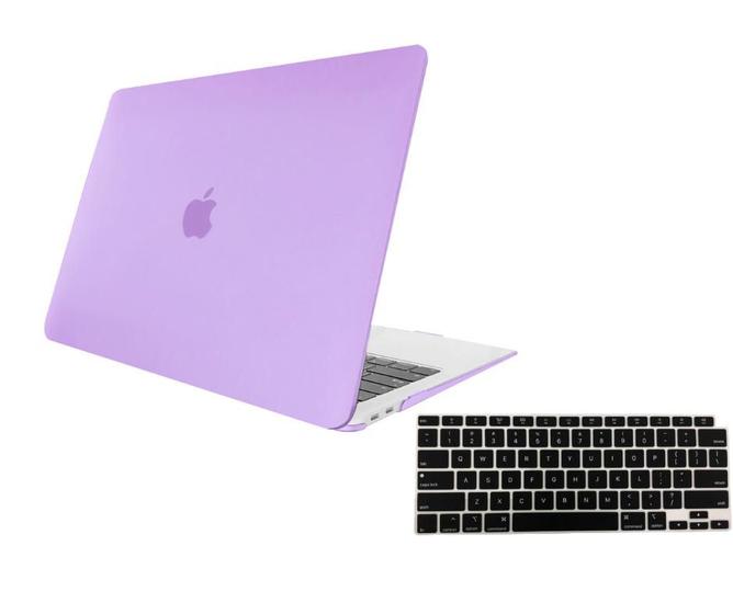 Imagem de Kit Capa Case Compativel Macbook NEW AIR 13" A2179 A2337 CHIP M1 cor LF + Pelicula de Teclado