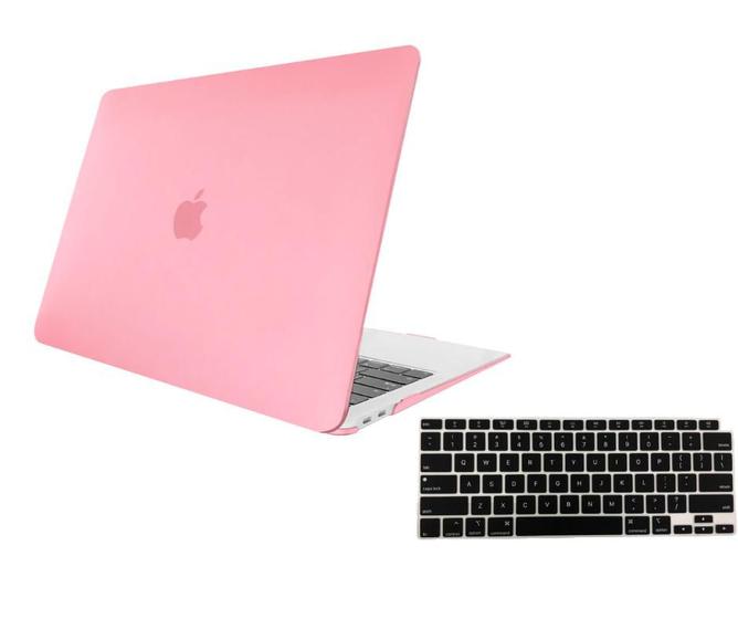 Imagem de Kit Capa Case Compativel Macbook NEW PRO 15" A1707 A1990 cor RF + Pelicula de Teclado
