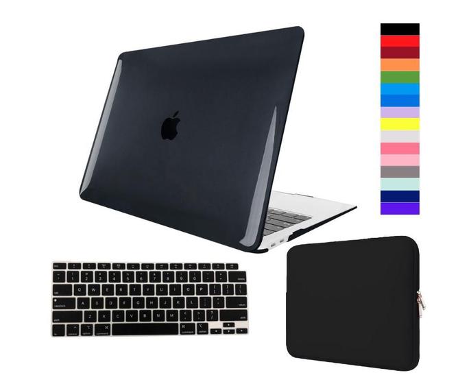 Imagem de Kit Capa Case Para Macbook New AIR 13.6" A2681 A3113  com Chip M2 M3 Touch ID 2022 + Pelicula de Teclado + Bag