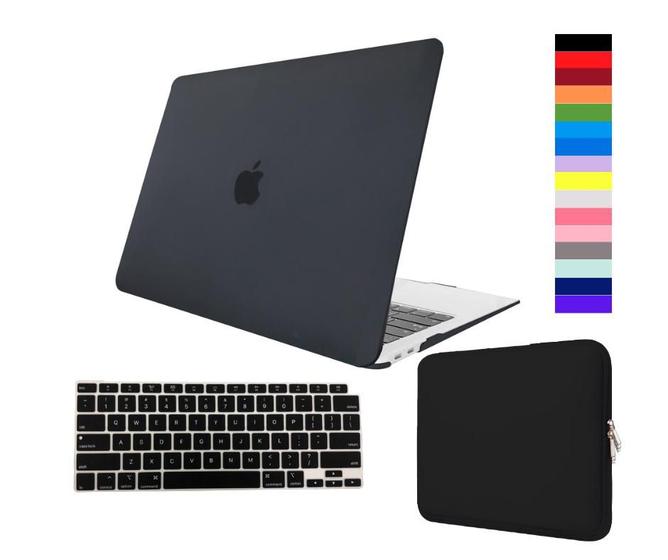 Imagem de Kit Capa Case Para Macbook New AIR 13.6" A2681 A3113  com Chip M2 M3 Touch ID 2022 + Pelicula de Teclado + Bag